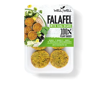 WELL WELL Avinžirnių ir pupelių falafeliai 400g