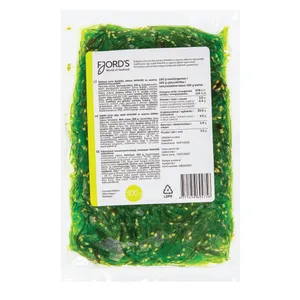 Šaldytos Wakame jūros dumblių salotos FJORD'S, su sezamų sėklomis sojų padaže, 300g