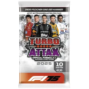 Kortelės FORMULA 1 2025 TURBO ATTAX