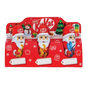 Tuščiavidurės šokoladinės mini figūrėlės su traškiais dribsniais NESTLÉ KIT KAT, 51 g