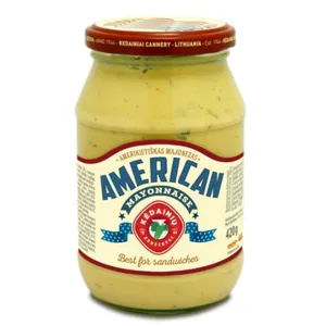 Majonezas AMERIKIETIŠKAS, 47% rieb., 420 g