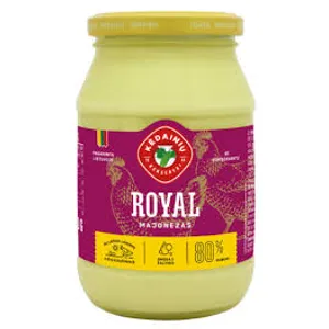 Majonezas ROYAL, 80% rieb., 410 g