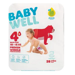 Sauskelnės Maxi BABYWELL Premium 4 dydis, 38 vnt