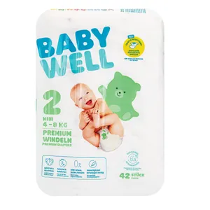 Sauskelnės mini BABYWELL 2 DYDIS 42 vnt