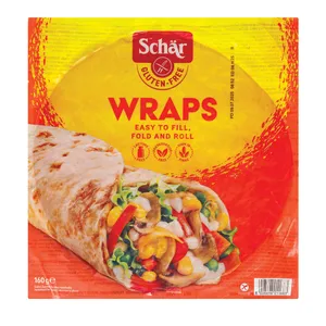 SCHAR Wraps, tortilijos, 160g