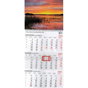 Kalendorius 2026 3 DALIŲ, MAŽAS