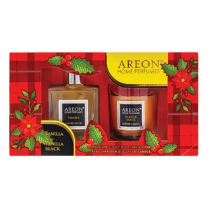 Rinkinys Kvapas 150 ml+žvakė Vanilla Black