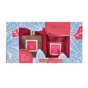 Rinkinys Kvapas 150 ml+žvakė Lily of the Valley