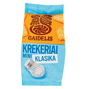 Krekeriai MINI GAIDELIS KLASIKA (sūrūs) 70g