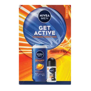 NIVEA MEN GET ACTIVE kalėdinis dovanųrinkinys 