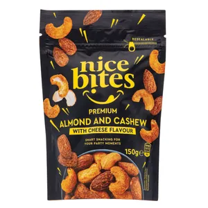 Riešutų mišinys sūdytas ir karamelizuotas NICE BITES, 150 g