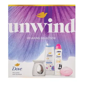 Moteriškas DOVE kūno priežiūros rinkinys UNWIND