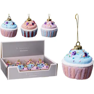 Pakabinama dekoracija pastelinis keksiukas 7 X 7 X 8 cm
