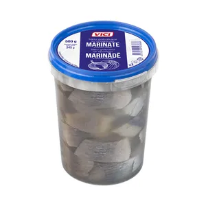 Silkių filė gabaliukais marinuota su svogūnais VIČI, 500 g
