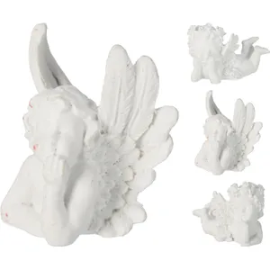 Dekoracija gulintis angelas 6 cm