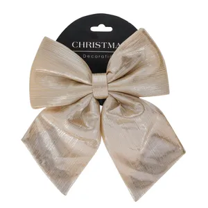 Dekoracija auksinis kaspinas, 23 cm