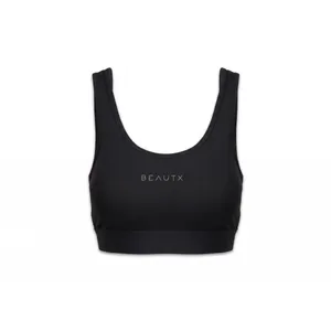 Sportinė liemenėlė JULIA BEAUTX, M dydis,  juodos spalvos
