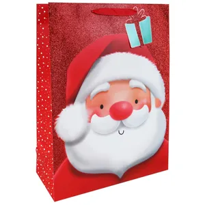 Dovanų maišelis labai didelis Kalėdinis