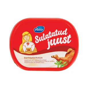 VALIO lydytas tepamasis sūris su rūkyta vištiena 17%, 185g