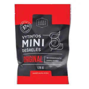 Vytintos kiaulienos mini dešrelės ORIGINAL 125g