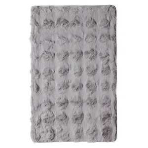 Kilimas pūkuotas MAGNUS 50x80 cm pilkas
