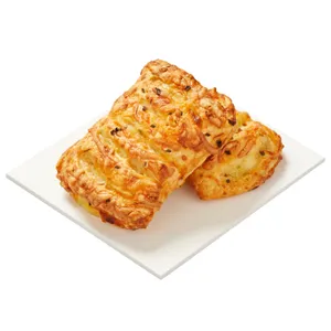 Sluoksniuotos tešlos bandelė su šoninės įdaru, 85 g