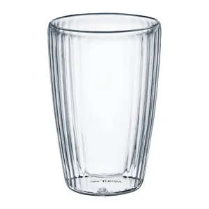 Dvigubo stiklo stiklinės AMBITION Curly,  450 ml 2 vnt