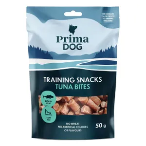 PrimaDog Treniravimo Skanukas Tuno kąsneliai 50 g