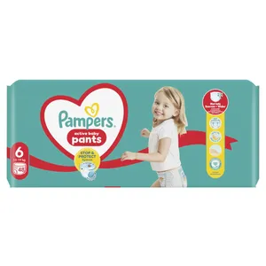 Sauskelnės-kelnaitės PAMPERS Pants, Giant Pack, 6 dydis, 48 vnt.