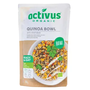 Ekologiškas bolivinės balandos patiekalas su daržovėmis ACTIVUS, 250 g