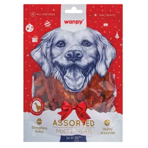 Wanpy skanėstas šunims Assorted Multi Treats xmas 300g