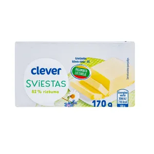 CLEVER SVIESTAS 82% 170G