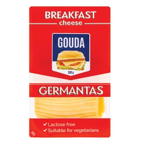Sūris GERMANTAS Gouda 45% rieb.s.m. pjaustytas 150g