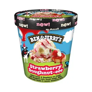 BEN&JERRY'S Strawberry Doughnut ledai 465 ml