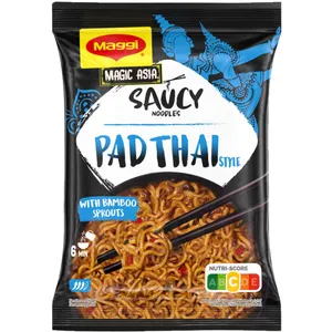MAGGI Greitai paruošiami makaronai su Pad Thai padažu 128g 