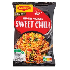 MAGGI Greitai paruošiami kepti makaronai saldaus aitriųjų paprikų  skonio, 185g 