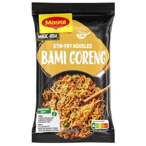 MAGGI Greitai paruošiami kepti makaronai su Bami Goreng padažu 185g