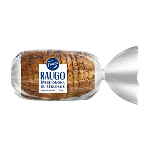 FAZER RAUGO šviesi duona su sėklomis 500 g