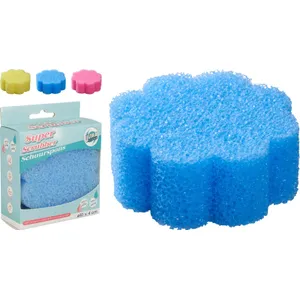 Šveitimo kempinėlė 10XH4CM, gėlių dizainas