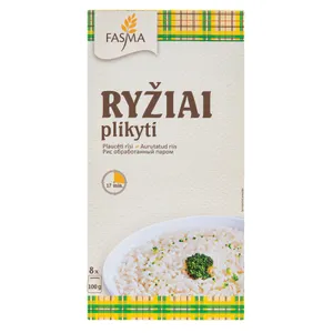 FASMA plikyti ryžiai 8*100g