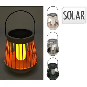 Saulės energija įkraunamas LED fakelas,  13x15 cm