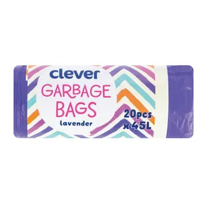 Šiukšlių maišai CLEVER 45 L, 20 vnt.