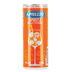 Alkoholinis kokteilis APREZZO SPRITZ (10%), 250 ml