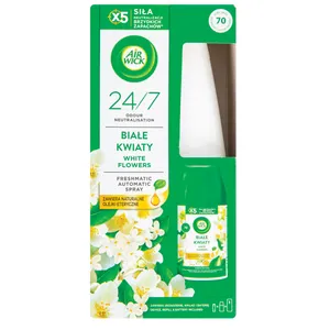 AIR WICK Fresh Matic White flower automatinis oro gaiviklis 250ml