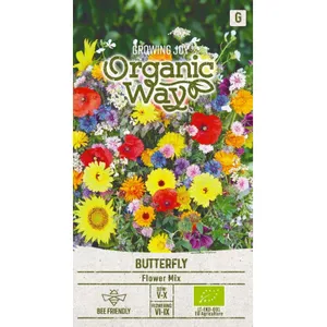 Sėklos ORGANIC WAY GĖLIŲ MIŠINYS BUTTERFLY MIŠINYS/D'ASTI GIALLO