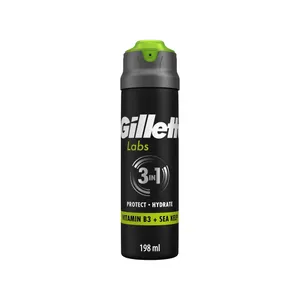 Skutimosi gelis GILLETTE LABS Sensitive, 198ml