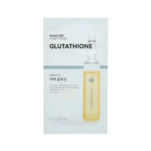 Drėkinamoji lakštinė veido kaukė MISSHA Mascure Whitening Sheet Mask, 28 ml