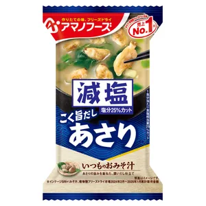 Moliuskų skonio liofilizuota miso sriuba AMANO FOODS, 7,4 g.