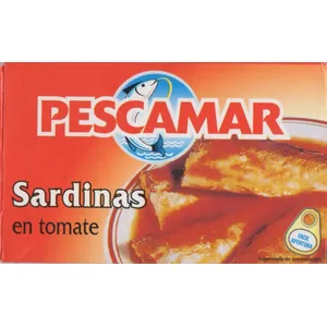 Sardinės pomidorų padaže PESCAMAR 115g