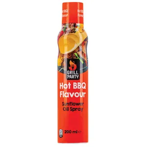 Aštrus saulėgrąžų aliejus GRILL PARTY, 200 ml